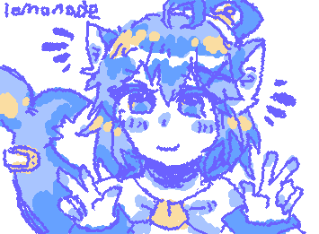 @犬鮫ちょこ  I finished drawing your original character! :D