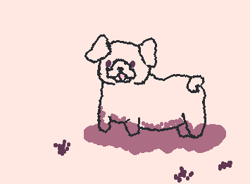 @St4rPug Here is your silly pug (it just rained and he likes the mud) I hope u like it!