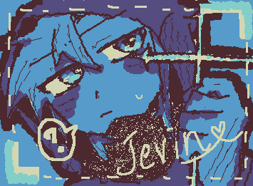 めっちゃ(一年ぶり)久しぶりに描いたjevin jevinって可愛いよねぇ💕::wp-lurk::