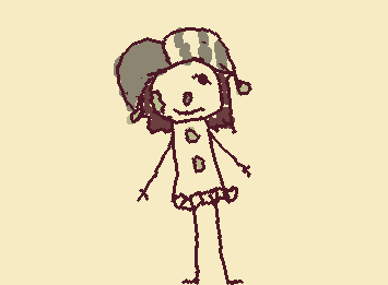 Okay this is what Puck was gonna look like, I am gonna draw Eli's first design to🥹