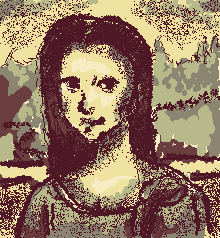 yay i drew the mona Lisa! :D