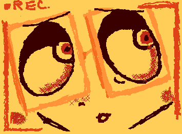 “g-go away! im not a geek! w-wait why are you recording?? knock it off! (;ω;)” something i thought of while listening to geeks in love by lemon demon
