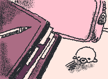 At school + my seal squishy