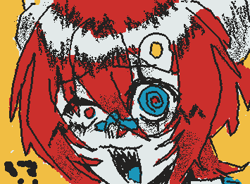 My OC!(汗描き忘れましタ::wp-rainbow-bloom:: )
鼻がパタパタしてるのしか目にいかない