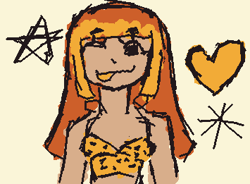 Her name is Cheeto dust🧡💛🧡💛o(≧o≦)o