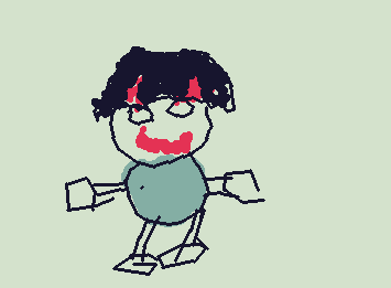 ゆあんくんがかいたかんばっちいめーじしたけど、、、めっちゃへたになった