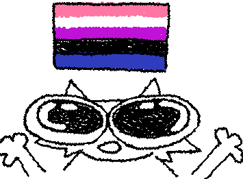 HAPPY PRIDE MY GAYLINGS :D, heres one of me flags