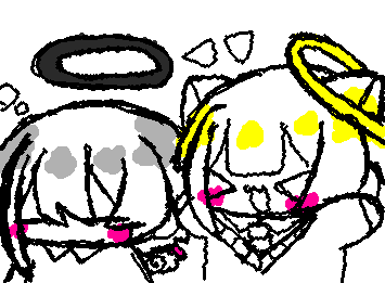 天使と堕天使描きました♪
実は代理天使族なんです🙄
I drew an angel and a fallen angel! 😇😈
Actually, my persona is an angel. 🙄