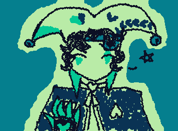 quick harlequin draw nothing to much cuz im about to fall asle