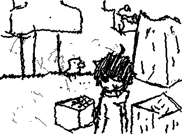 ::wp-bonk:: this is me starting to play Minecraft, I still don’t know what I’m doing…