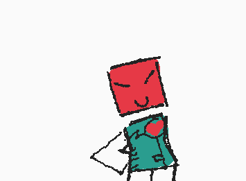 tried drawing something to get my mind off it i guess