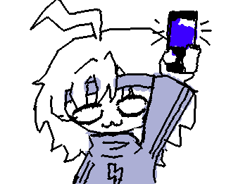 Spoke holding a glow stick >.<