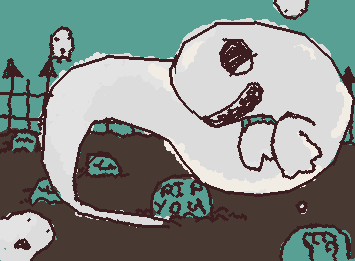 Ghost drawing for @Jay Jay 👀