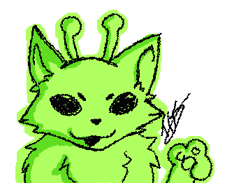 gleep glorp kitty requested by an irl friend