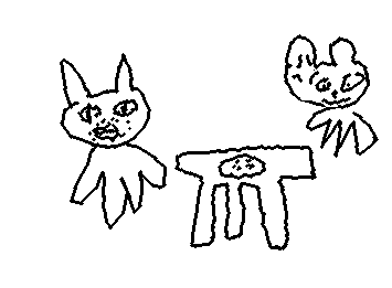 どーなつたべたのだ〜れ？