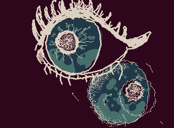 Save your eyes... Ever wonder what those lines in ur eyes are near your pupil? I thought maybe it's sewn to your pupil connected to your eye