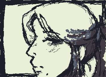 My oc Akira. I didn't feel like finishing. :p