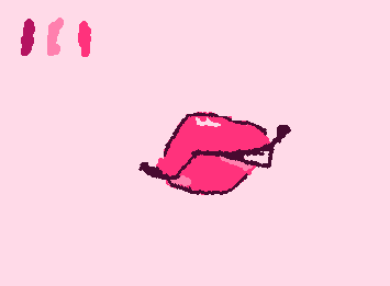 @Anne You mentioned juicy lips in one of your drawings, so i figured this would help a bit :)