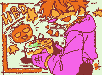 whispy 🎃的生日🎂!!!!!ψ(`∇´)ψ::wp-rainbow-bloom:: ::wp-beers::