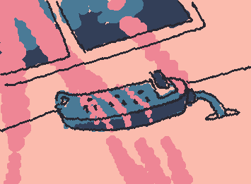 I couldn’t think of what to draw so I asked my friend and he said “a power cord”