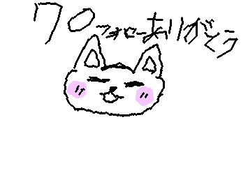 皆さん70人フォローしていただき誠にありがとうございました。