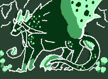 Glow Mushroom dragon