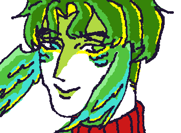 ParrotX2. I saw someone on insta who gave him heterochromia soooo I incorporated that idea into my own drawing. ::wp-banana-dance::