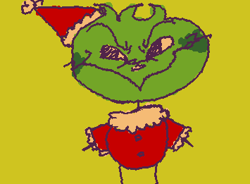 I drew the grinch from memory🥹✌️