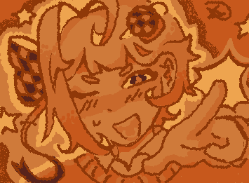 “I’VE GOT YOU NOW!!”
Beatrix (oc) the most orange wannabe detective beaver you will ever meet