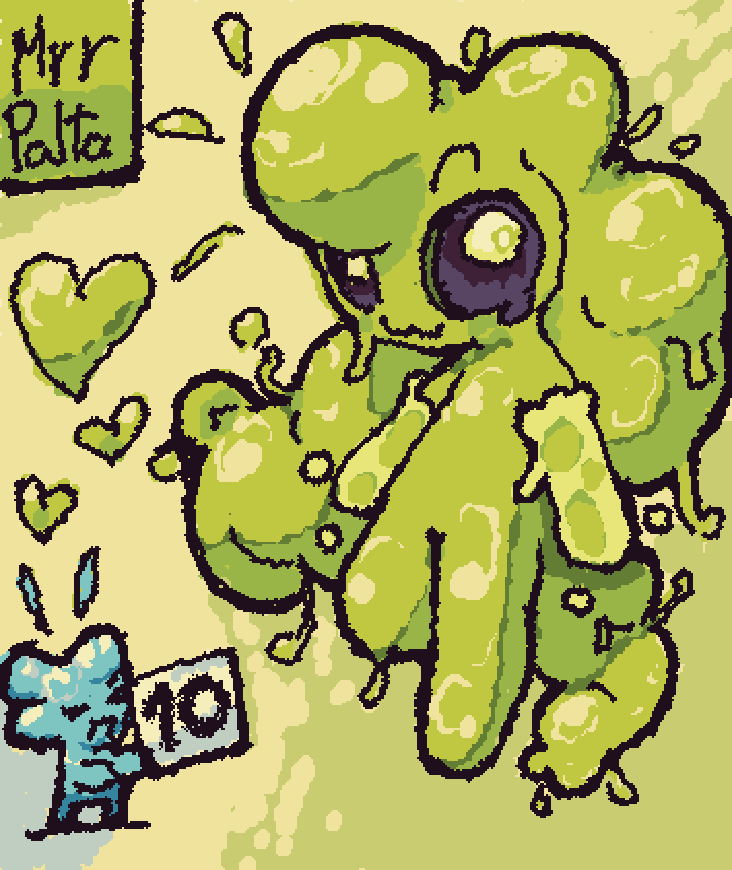 yy otro dibujito más de la slime :3