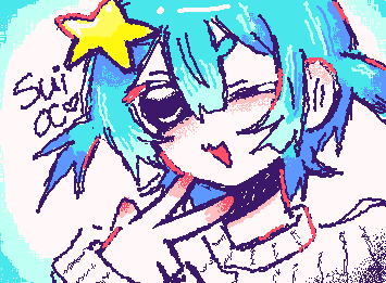 @sui_23様へ!!!!すんんんんんごい遅れたけど私のoc描いてくれたお礼です!!!😭😭😭😭