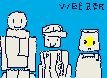 REGRETEVATOR WEEZER (Wallter, Mark, Lampert) uhh Wallmark ig?? *insert weezer music-*