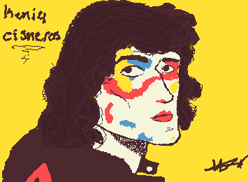 @Kenia Cisneros there you go, I REALLY TRY to mix up the colors based on one of his albums, hope you like it 😟😟 if you want I can draw him again if you don´t