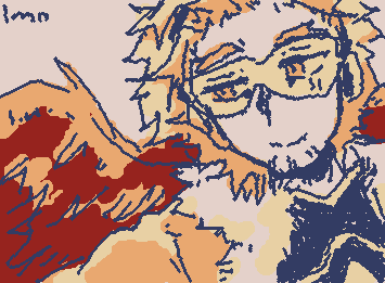 funny how i've posted 2 drawings of my 2 fav characters from 2 different series, yet they both have wings (yay hawks :D)