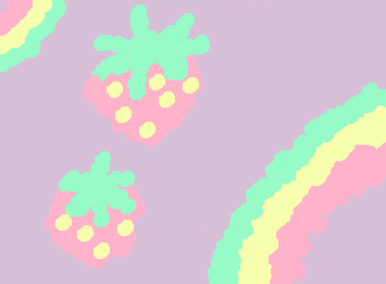 Finally I came back to wiggly paint