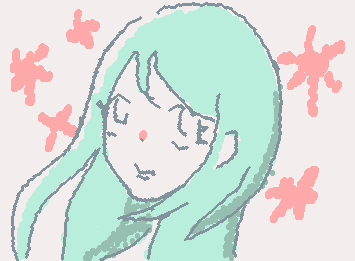 夜のお絵かきたのしーね