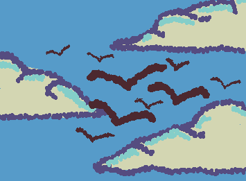 look i even did the basic bird shapes!