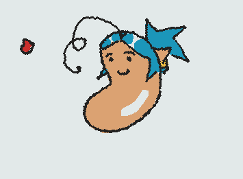 @Eli-draws said draw bean 

i drew bean