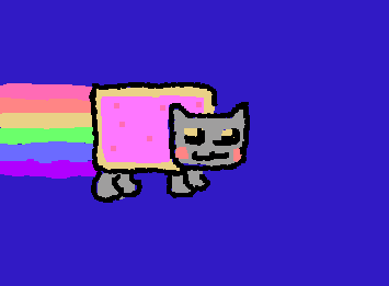 NYAN CAT! (i tried ok?)
