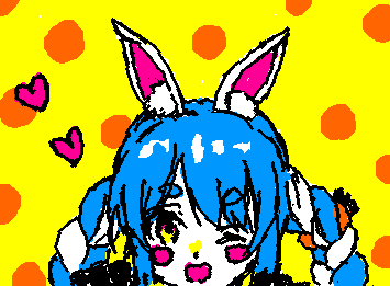 RIRIKAさんリクエスト ホロライブのぺこらさんを描きました🐰