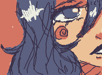 I got out of artblock and made a little doodle! <3