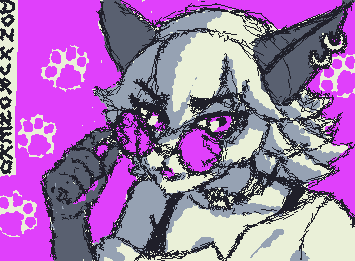 Fanart de: Lupita (Wolfie) (speedpaint completo en mi tictok: donkuroneko)