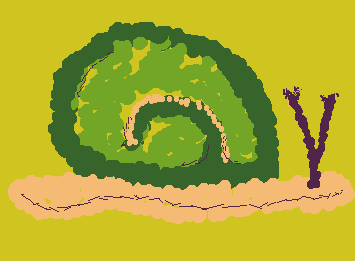 My Snail named, Radioactive Gary