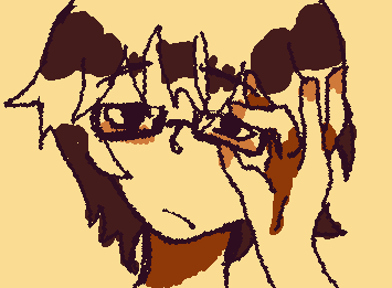 ah how very elegant of you kei
(my oc, his first time trying on glasses)