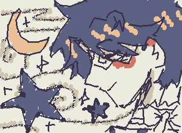 Guys I drew my oc as columbina as a joke but know I’ve already made a spread of him on my sketchbook😭 I just really like how he looks in her clothes EHEHUE🥀