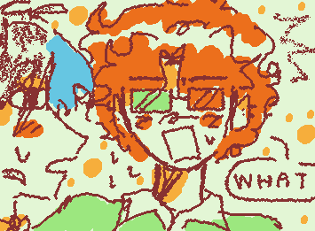 Archie and Jane are panicking after hearing about the mushroomkatools… HES INNOCENT I SWEAR (OCs)