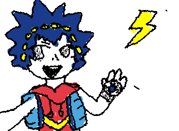 random guy from my first ever anime (Beyblade Burst)