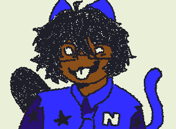 A friends avatar as Rigby Cat
RBLX - MOHAM3417F <-(friend who requested)