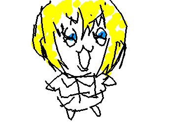 A sketch of Armin from Aot ♡♡ (my english is bad)