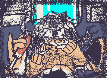 @inari さんの研究のやつ借りました！！私のoc、最初は研究所にいた設定なんですよ、たまたま被っちゃったからちゃんと先に描いたinariさんに許可をもらいました、色々と難しかった……